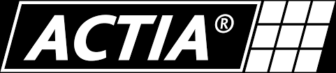 logo actia blanc