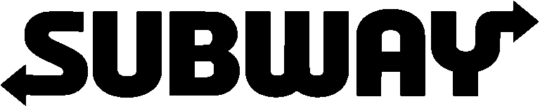 logo subway noir